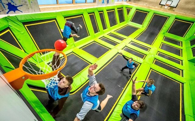 Trampolin in der Fundorena